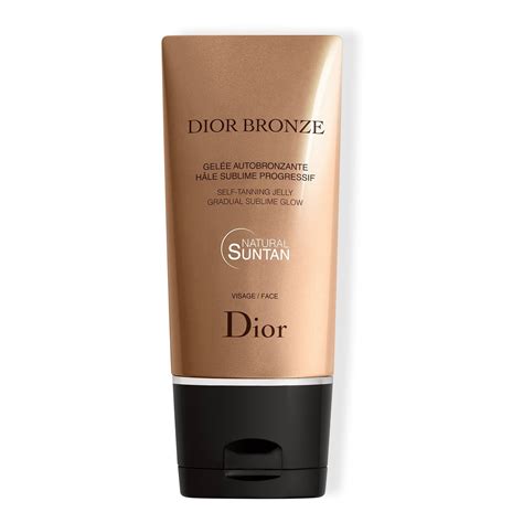 dior bronze self tanning jelly